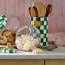 Load image into Gallery viewer, Emerald Check Small Scoop