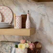 Load image into Gallery viewer, Rosy Check Farmhouse Oil Cruet