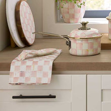 Load image into Gallery viewer, Rosy Check Dish Towel