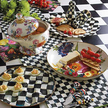 Load image into Gallery viewer, Courtly Check & Stripe Table Runner