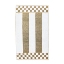 Load image into Gallery viewer, Mocha Stripe Hand Towel