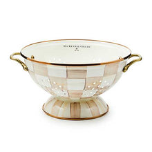 Load image into Gallery viewer, Mocha Check Large Colander