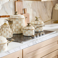 Load image into Gallery viewer, Mocha Check 2.5 Qt. Saucepan