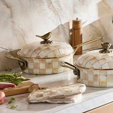 Load image into Gallery viewer, Mocha Check 3 Qt. Saute Pan