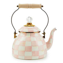 Load image into Gallery viewer, Rosy Check 2 Quart Tea Kettle