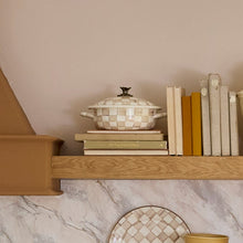 Load image into Gallery viewer, Mocha Check Medium Casserbole