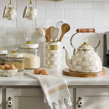 Load image into Gallery viewer, Mocha Check Utensil Holder