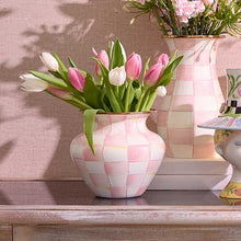 Load image into Gallery viewer, Rosy Check Large Vase