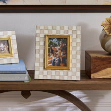 Load image into Gallery viewer, Mocha Check 4" x 6" Frame