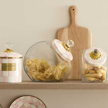 Load image into Gallery viewer, Sweets Jar with Rosy Check Enamel Lid