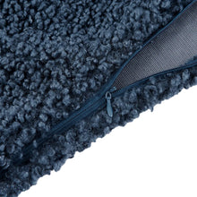 Load image into Gallery viewer, TEDDY LUMBAR PILLOW- MIDNIGHT BLUE