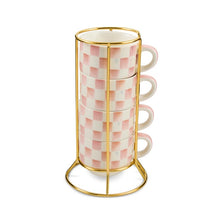 Load image into Gallery viewer, Rosy Check Cappuccino Tower
