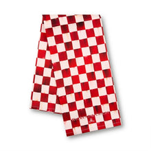 Load image into Gallery viewer, Cherry Check Printed Dish Towel