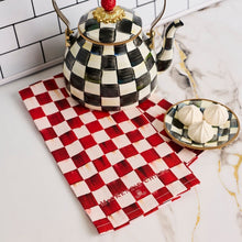 Load image into Gallery viewer, Cherry Check Printed Dish Towel