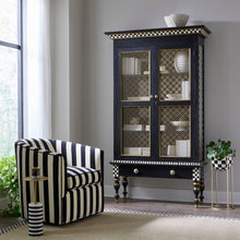 Load image into Gallery viewer, Courtly Criss-Cross Cabinet