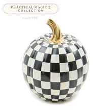 Load image into Gallery viewer, Courtly Check Glossy Small Pumpkin