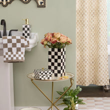 Load image into Gallery viewer, Courtly Check Pillar Vase