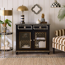 Load image into Gallery viewer, Courtly Criss-Cross Small Cabinet