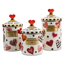 Load image into Gallery viewer, Love Canisters, Set of 3
