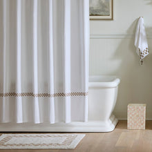 Load image into Gallery viewer, Mocha Check Hotel Bath Rug