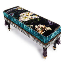 Load image into Gallery viewer, Moonlight Garden Floral Scuttlebutt Bench