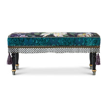 Load image into Gallery viewer, Moonlight Garden Floral Scuttlebutt Bench