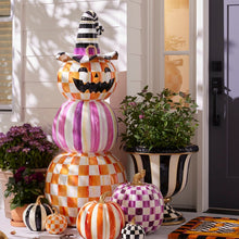 Load image into Gallery viewer, Plum & Orange Pumpkin Outdoor Trophy