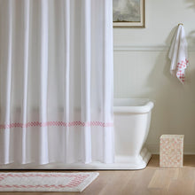 Load image into Gallery viewer, Rosy Check Hotel Bath Rug
