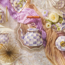 Load image into Gallery viewer, Violet Check 2 Quart Tea Kettle