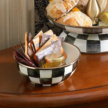 Load image into Gallery viewer, Courtly Check Enamel Everyday Bowl