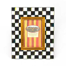 Load image into Gallery viewer, Courtly Check Enamel Frame - 4" x 6"