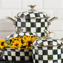 Load image into Gallery viewer, Courtly Check Enamel 3 Qt. Casserole