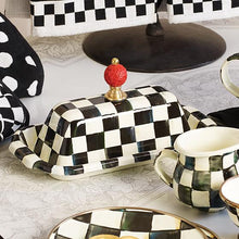 Load image into Gallery viewer, Courtly Check Enamel Butter Box