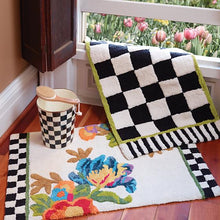 Load image into Gallery viewer, Courtly Check Enamel Waste Bin