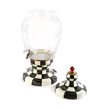 Load image into Gallery viewer, Courtly Check Enamel Beverage Hostess