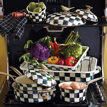 Load image into Gallery viewer, Courtly Check Enamel Baking Pan - 9" x 13"