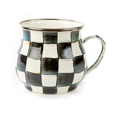 Load image into Gallery viewer, Courtly Check Enamel Mug
