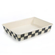 Load image into Gallery viewer, Courtly Check Enamel Baking Pan - 9" x 13"