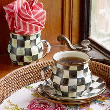 Load image into Gallery viewer, Courtly Check Enamel Mug
