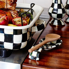 Load image into Gallery viewer, Courtly Check Enamel Spoon Rest