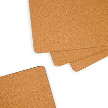 Load image into Gallery viewer, Mocha Check Cork Back Placemats, Set of 4
