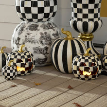 Load image into Gallery viewer, Courtly Check Illuminated Jack O&#39; Lantern
