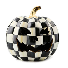 Load image into Gallery viewer, Courtly Check Illuminated Jack O&#39; Lantern
