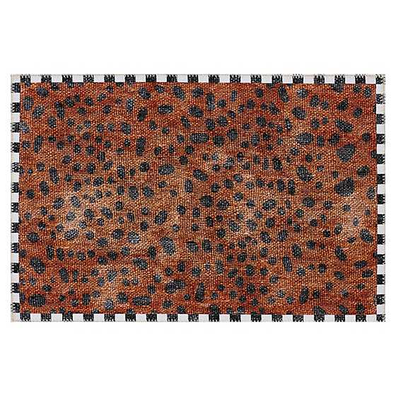 Cheetah 2' x 3' Washable Rug