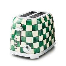 Load image into Gallery viewer, Emerald Check 2-Slice Toaster
