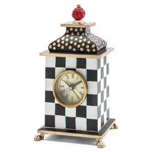 Load image into Gallery viewer, Courtly Check Desk Clock
