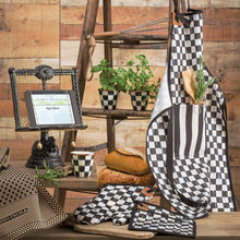 Load image into Gallery viewer, Courtly Check Bistro Apron
