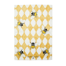 Load image into Gallery viewer, Honeycomb With Bees Dish Towel
