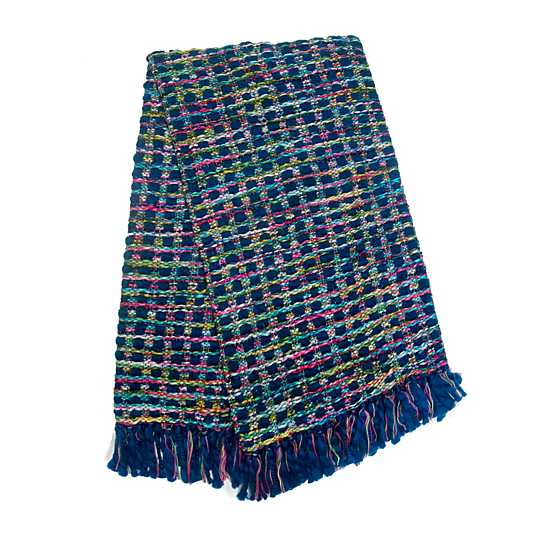 Basket Weave Throw - Mosaic