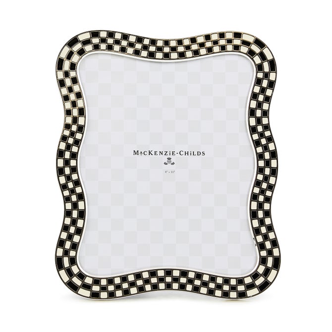Wavy Check Silver Plated 8